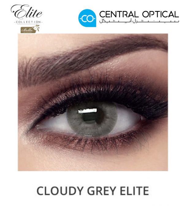 Cloudy Grey Elite Colection Bella Contact Lens
