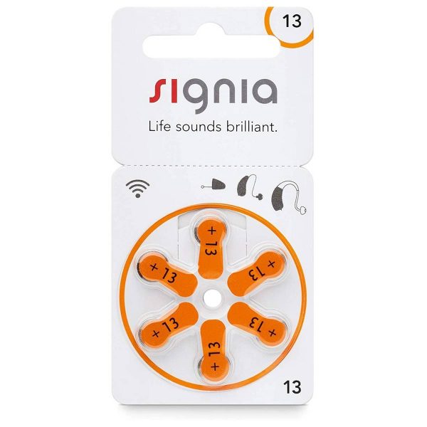 signia hearing aid battery size 13 in Pakistan