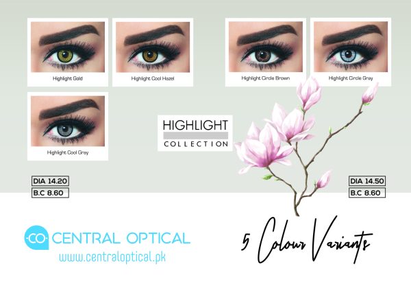 Highlight Collection Colored Contact Lenses By Bella Lenses